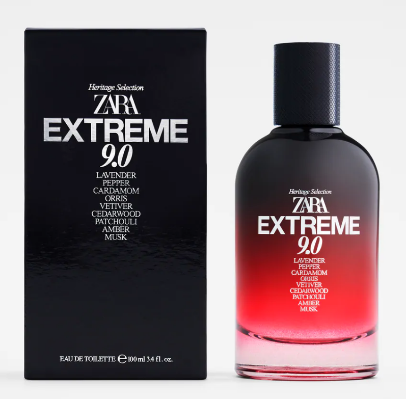 Чоловічі парфуми Zara Extreme 9.0 Zara 100ml