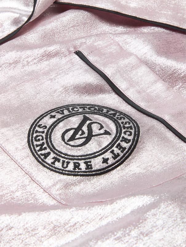 Сатинова піжама Victoria's Secret Satin Short Pajama Set