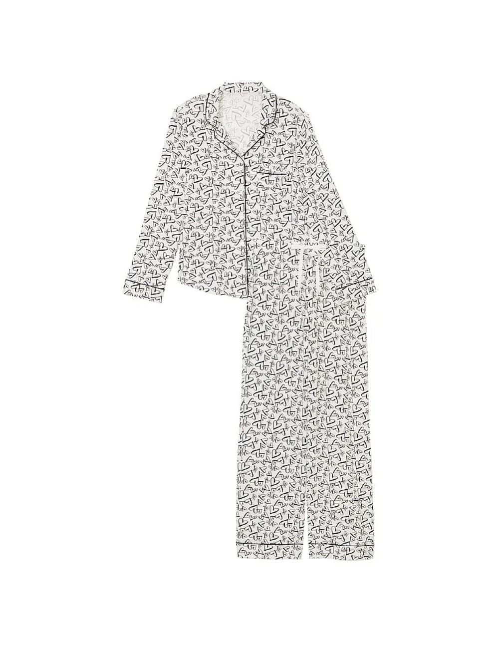 Піжама Modal Long Pajama Set Print Victoria’s Secret