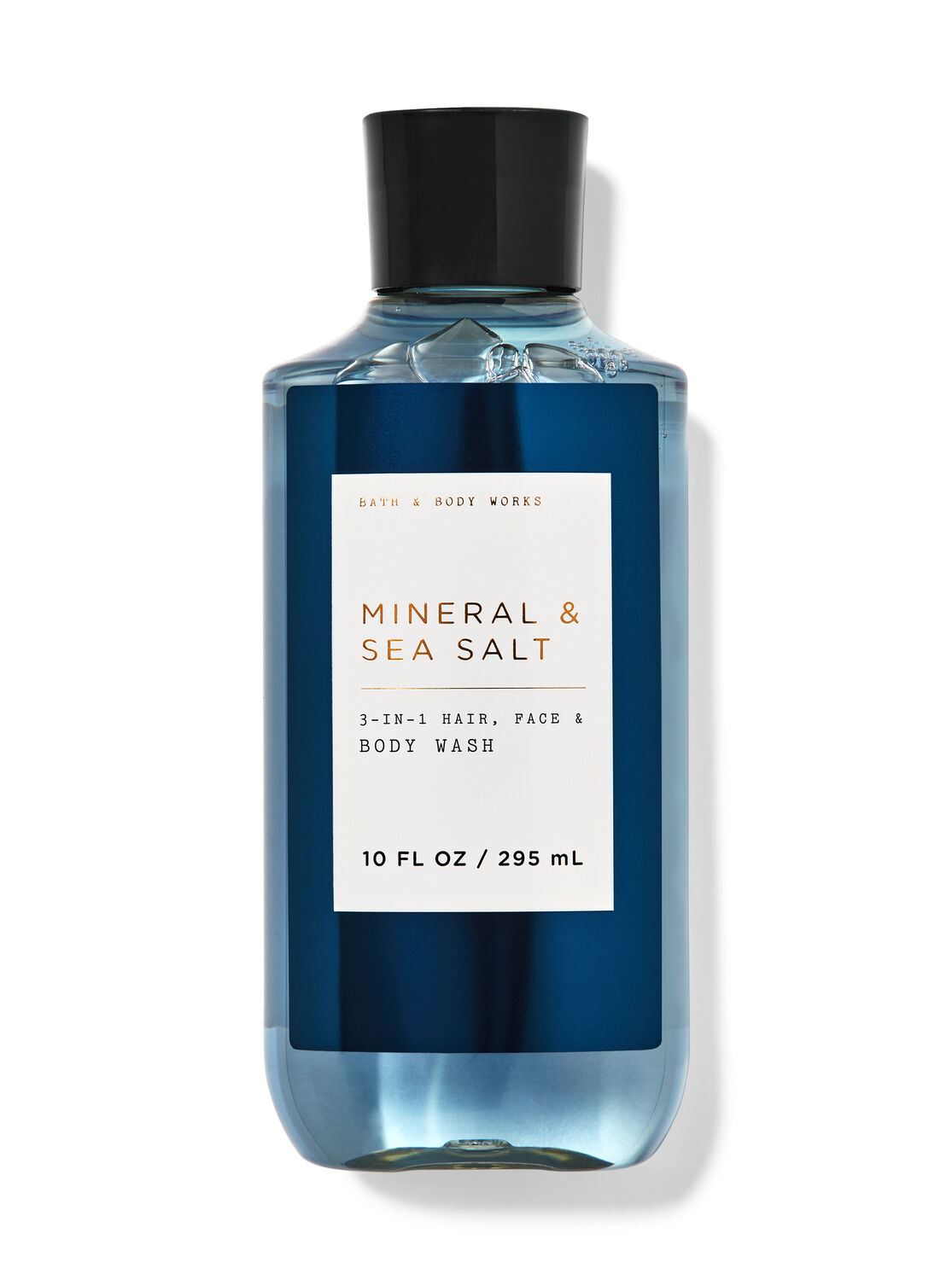 3в1-гель для душу, шампунь bath and body works - Mineral & Sea Salt 3-In-1 Hair, Face & Body Wash
