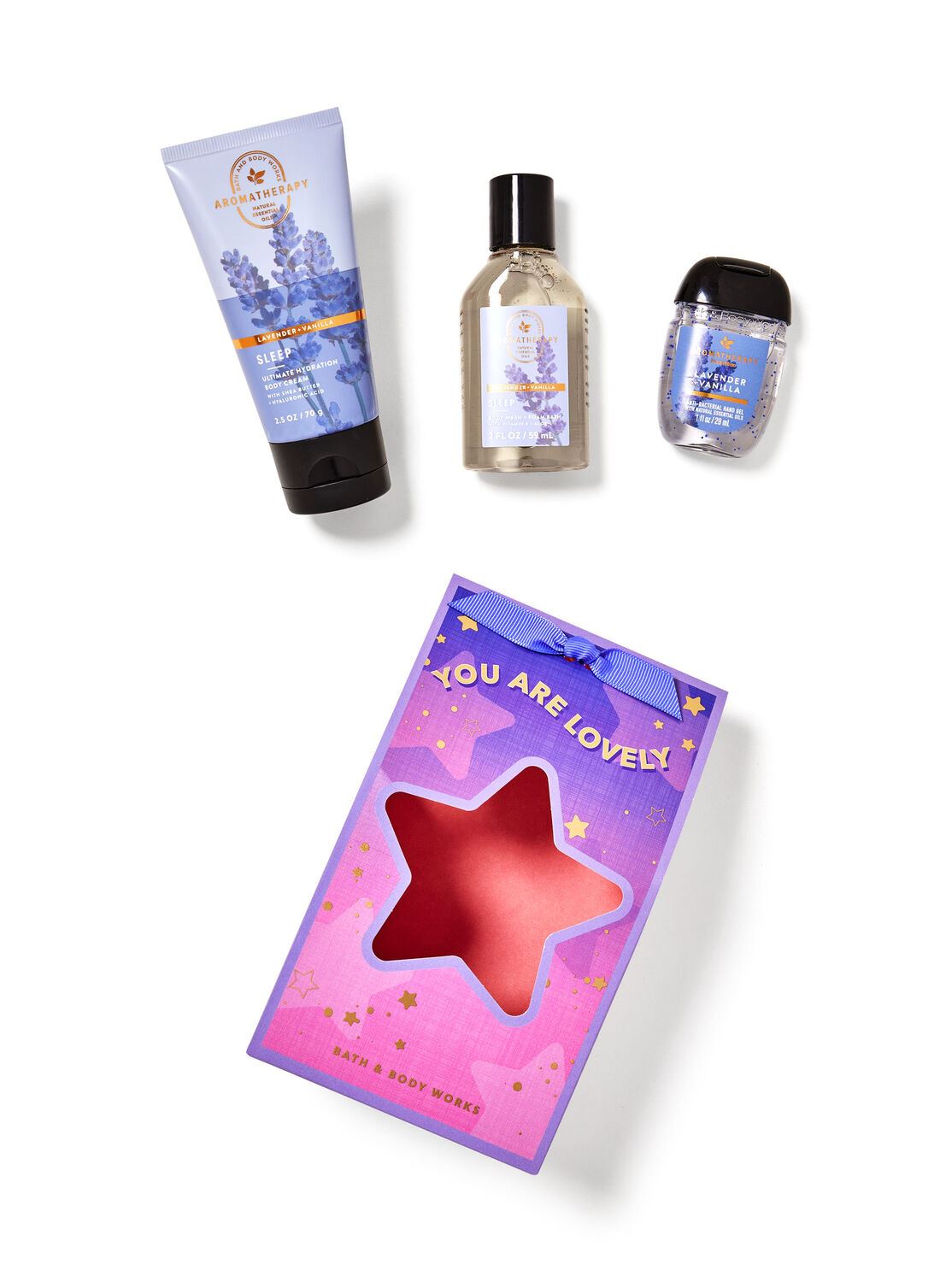 Подарунковий набір - Lavender Vanilla Gift Set Bath and body works