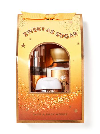 Подарунковий набір - Warm Vanilla Sugar Mini Gift Set Bath and body works