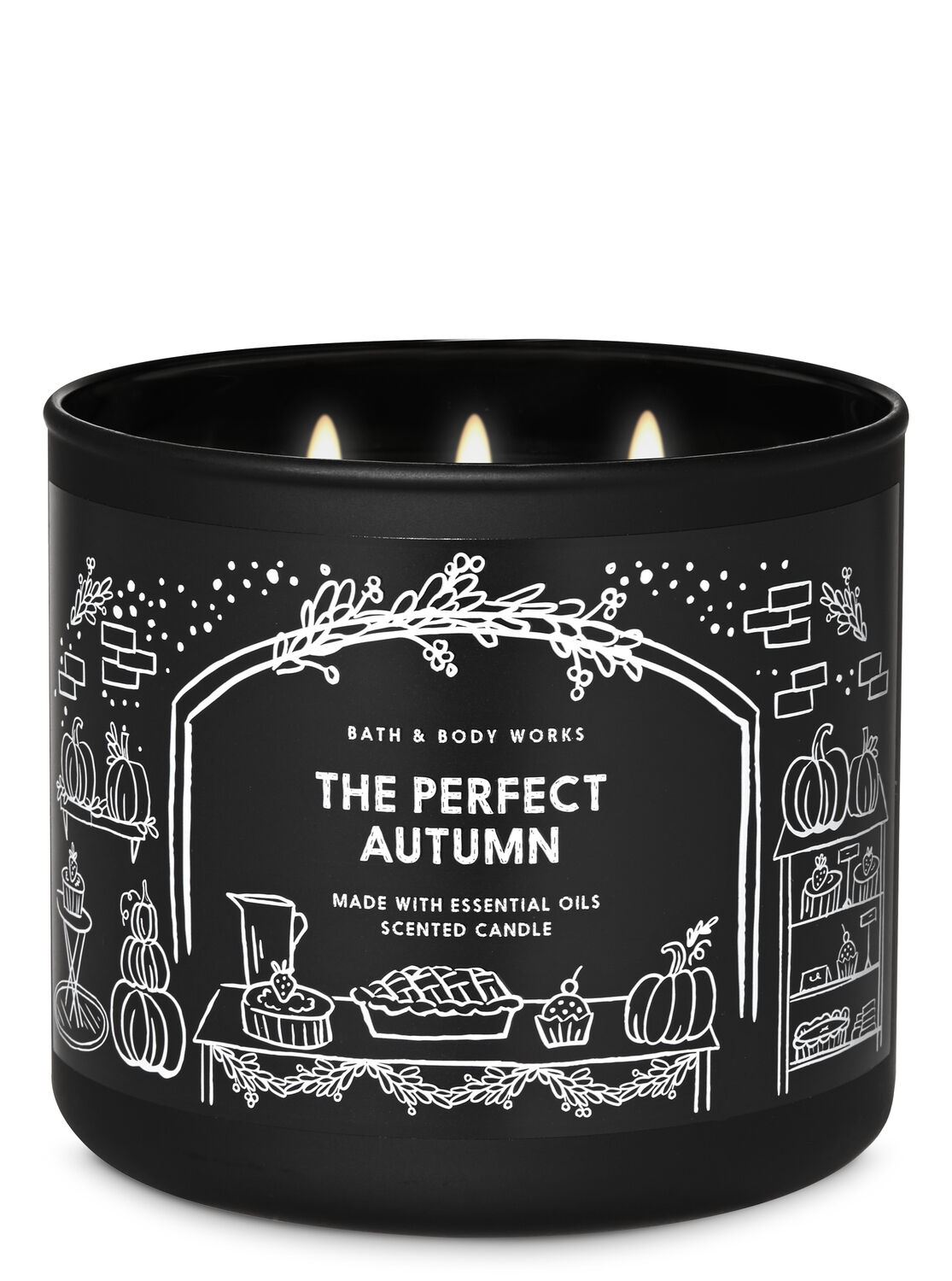 3-фитильная свеча THE PERFECT AUTUMN