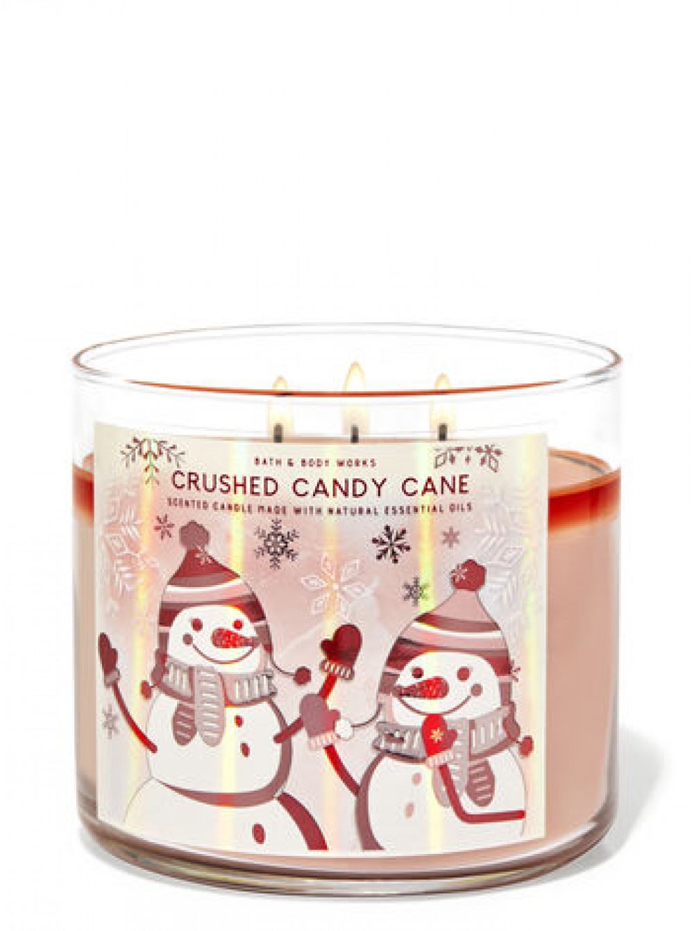 Ароматизована свічка BATH & BODY WORKS - Crushed Candy Cane