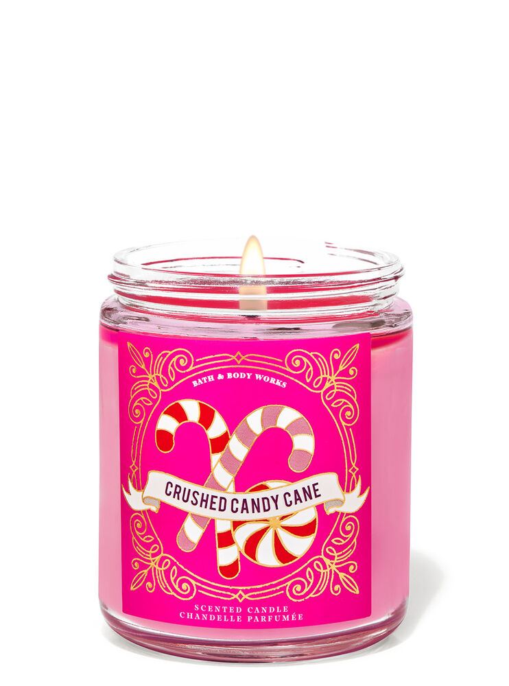 Ароматизована свічка BATH & BODY WORKS - Crushed Candy Cane