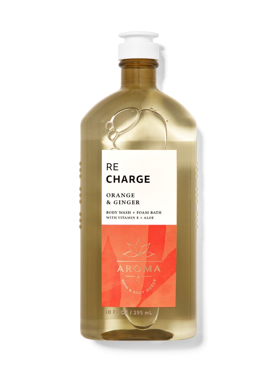 Гель для душу Aroma Orange Ginger Body Wash and Foam Bath Bath and body works