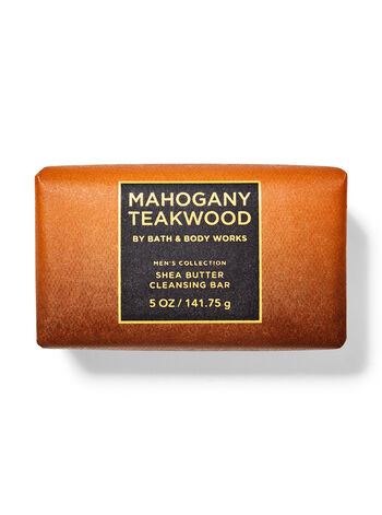 Чоловіче Брускове мило Bath and body works Mens Mahogany Teakwood Shea Butter Cleansing Bar