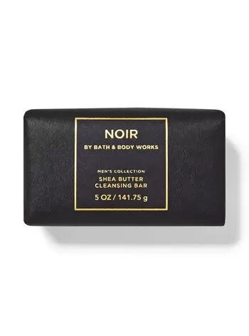 Чоловіче Брускове мило Bath and body works Noir Shea Butter Cleansing Bar 75g