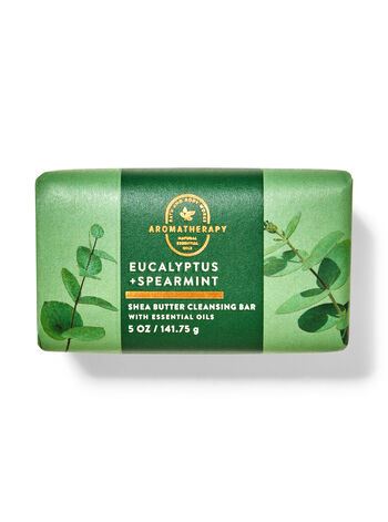 Брускове мило Bath and body works - Eucalyptus Spearmint Shea Butter Cleansing Bar