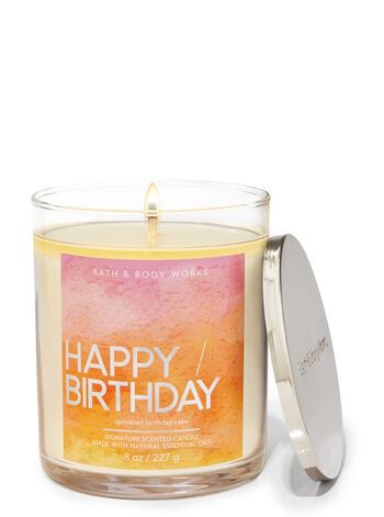 АРОМАТИЗОВАНА СВІЧКА Sprinkled Birthday Cake BATH & BODY WORKS