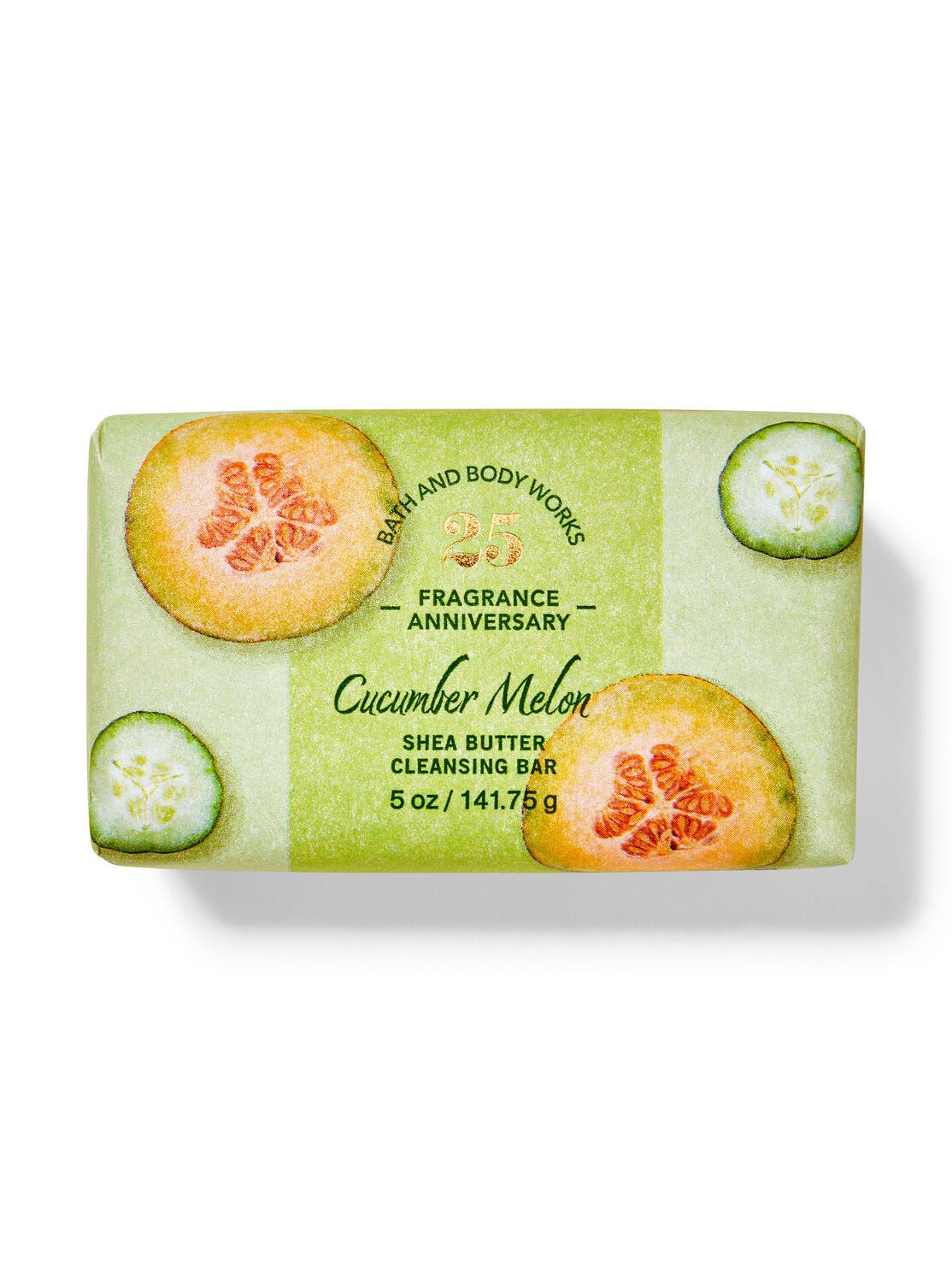 Брускове мило Bath and body works - Cucumber Melon Shea Butter Cleansing Bar