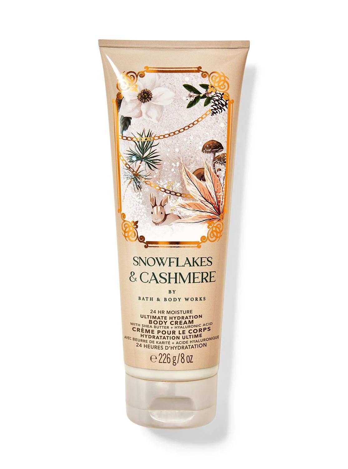 Крем для тіла Bath and body works - Snowflakes & Cashmere