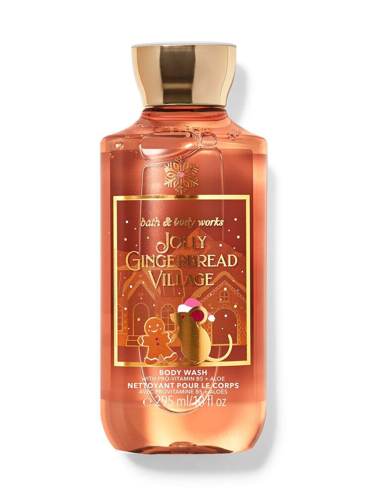 Гель для душу Bath and body works - Jolly Gingerbread Village Gel 295ml