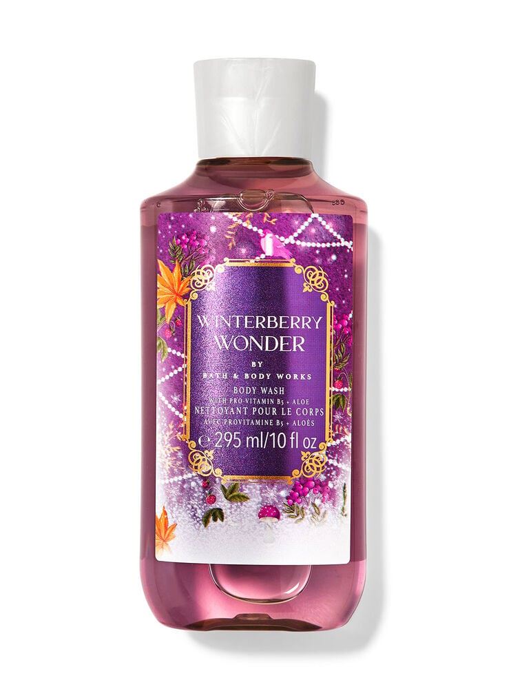 Гель для душу Bath and body works - Winterberry Wonder Gel 295ml
