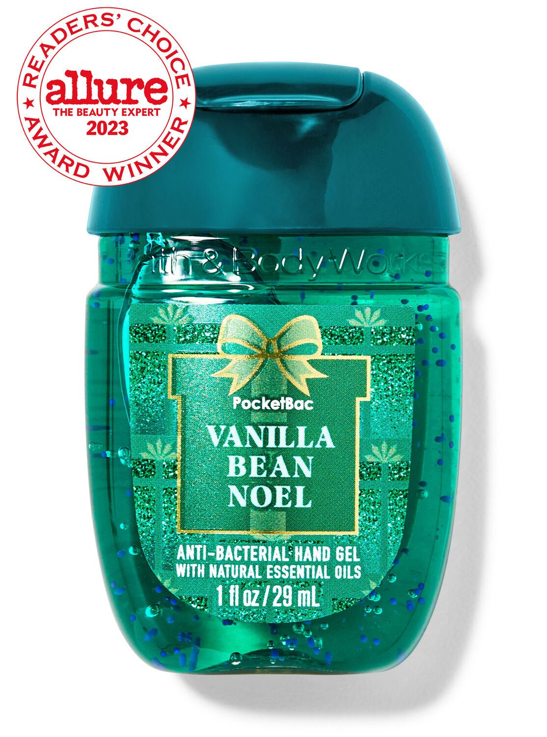 Санітайзер для рук PocketBac VANILLA BEAN NOEL ANTI-BACTERIAL 29ml.