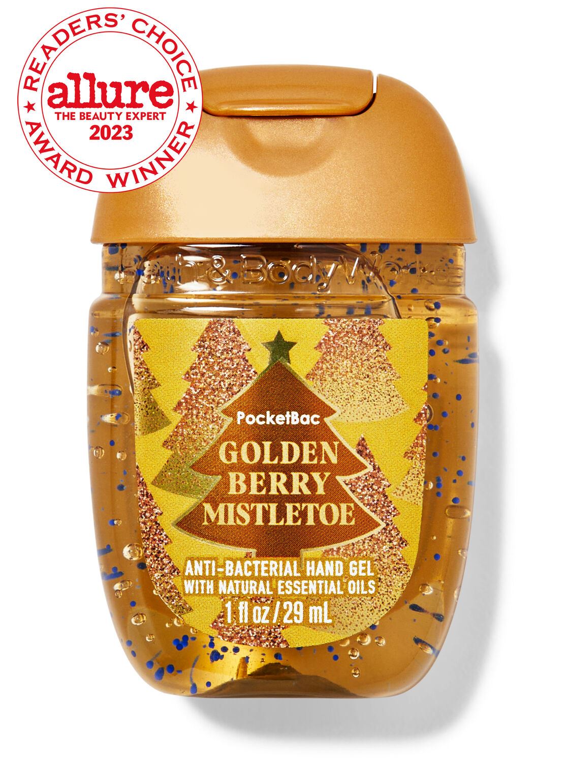 Санітайзер для рук Bath and body works - Golden Berry Mistletoe