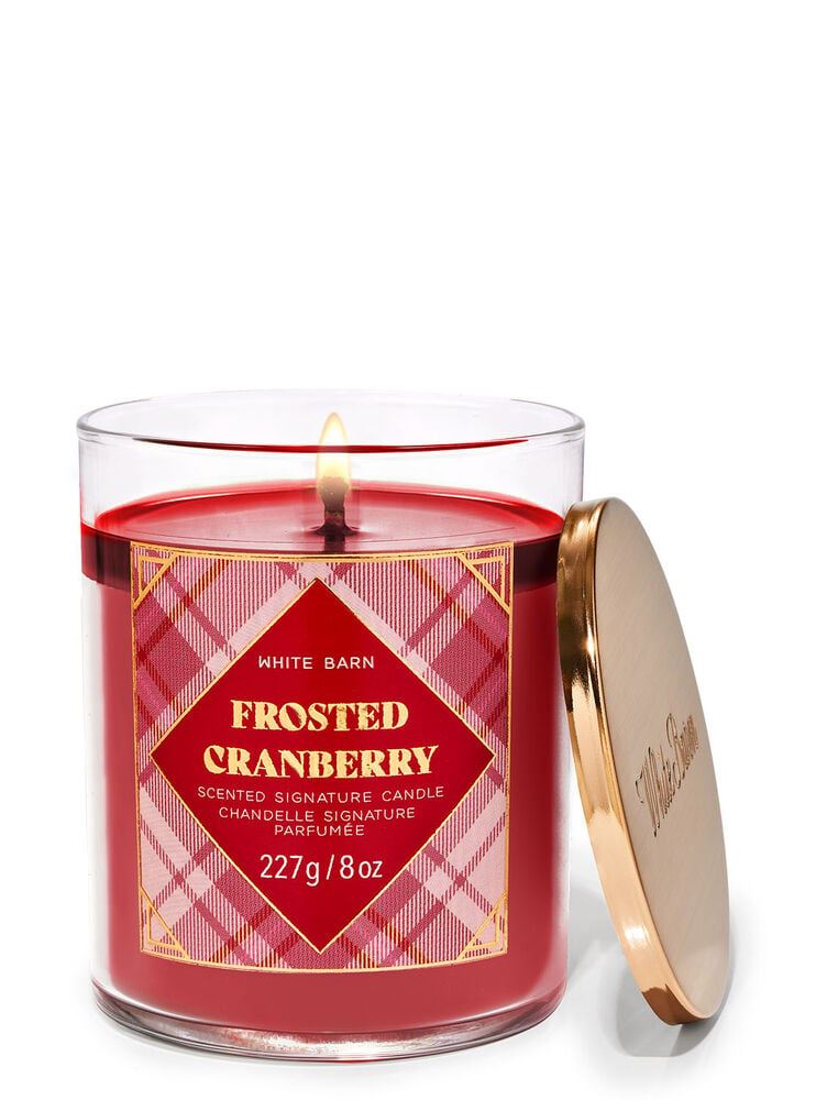 Ароматизована свічка BATH & BODY WORKS - Frosted Cranberry