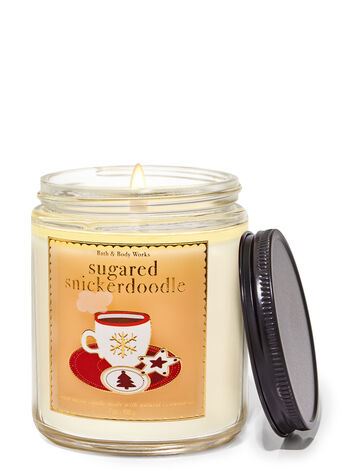 Середня свічка Bath and body works - SUGARED SNICKERDOO