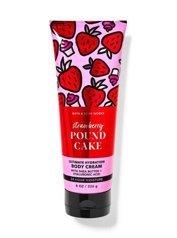 Крем для тіла STRAWBERRY POUND CAKE Bath and Body Works