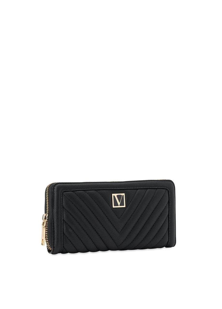 Гаманець жіночий Large Wallet with Zip Чорний Victoria's Secret