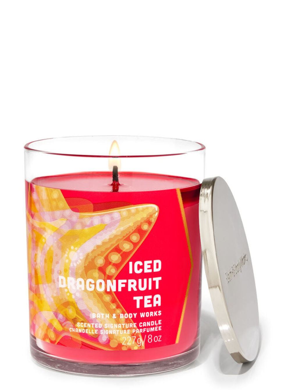 Ароматизована свічка BATH & BODY WORKS - ICED DRAGON FRUIT TEA