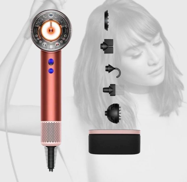 Фен Dyson Supersonic Nural Strawberry Bronze/Blush Pink