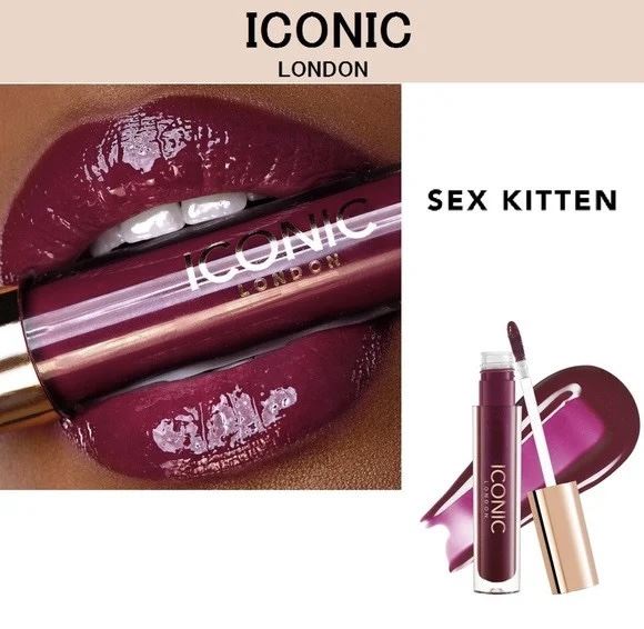 Блиск для губ збільшення об'єму ICONIC LONDON Lip Plumping Gloss 4мл