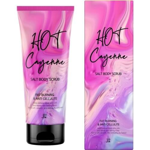 Скраб для тела "Антицеллюлитный" J:ON Hot Cayenne Salt Body Scrub  250 g