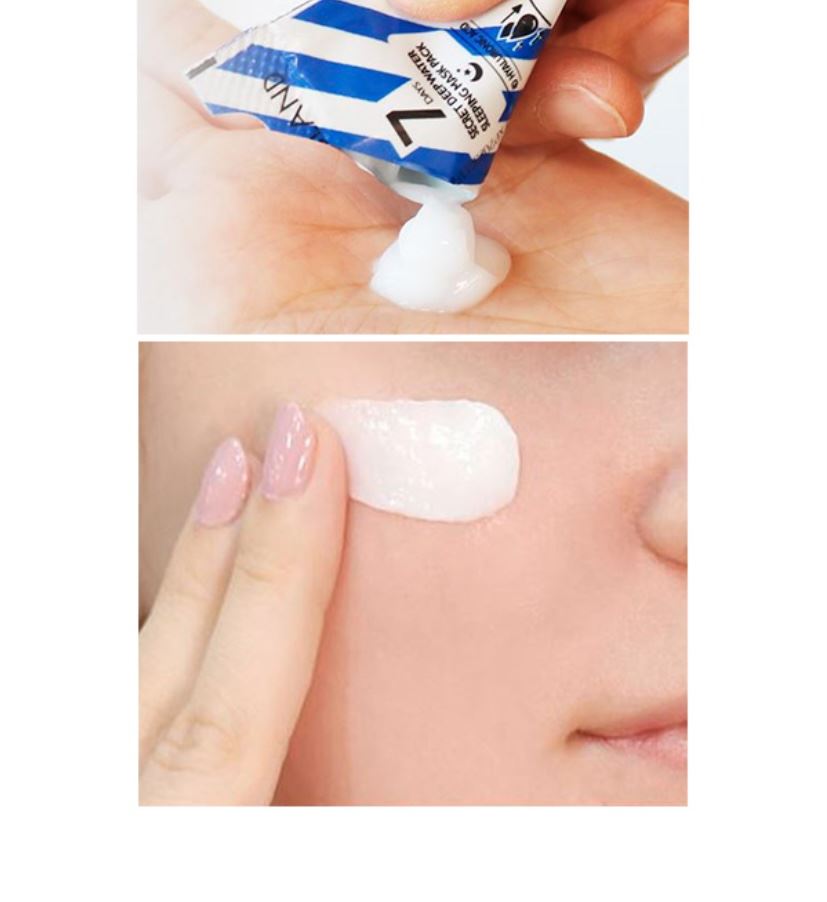 Нічна маска з гіалуроновою кислотою зволожуюча May Island 7 Days Secret Deep Water Sleeping Mask Pack