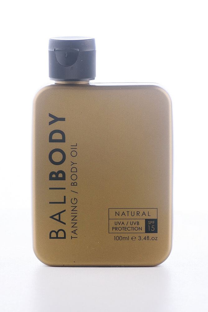Bali Body Natural Tanning and Body Oil SPF15 Універсальна олія для засмаги з кокосом SPF15