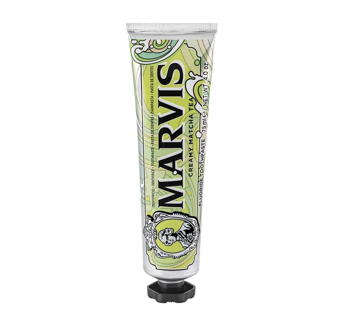 Зубна паста зі смаком чаю матча Marvis Earl Creamy Matcha Tea (75ml)