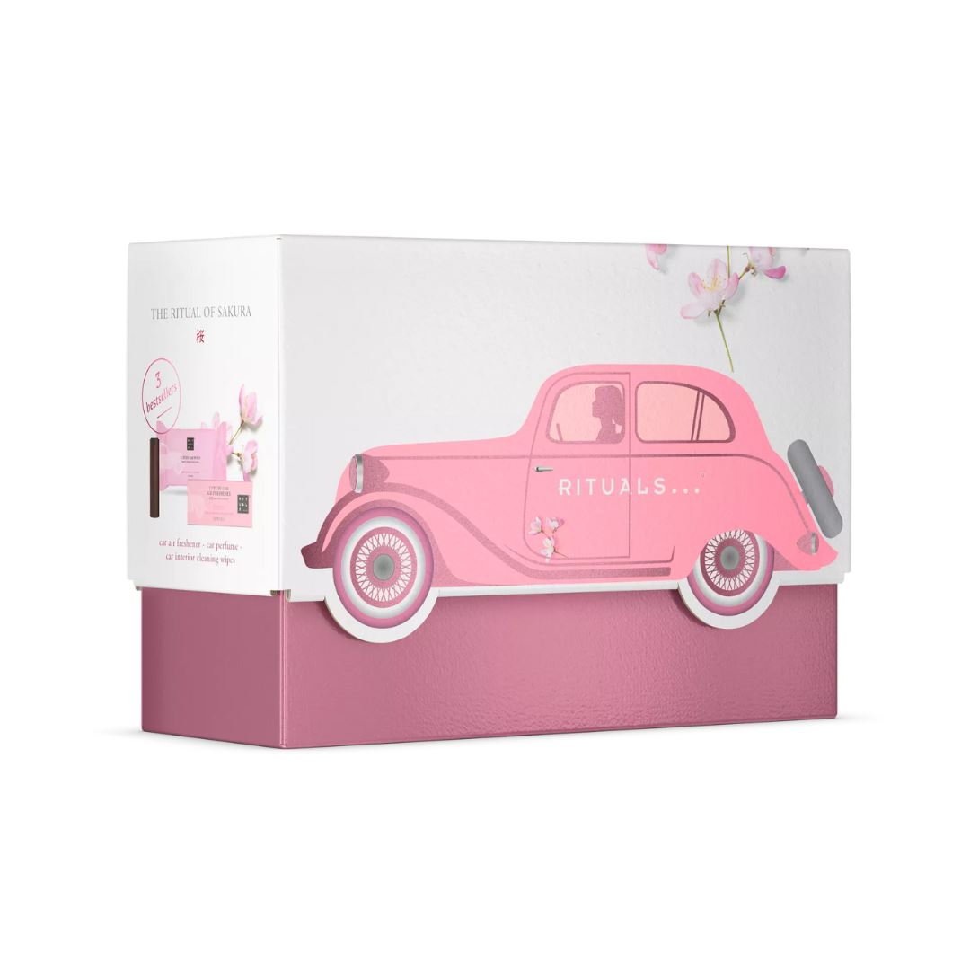 Подарунковий автомобільний набір The Rituals of Sakura Car Gift Set L