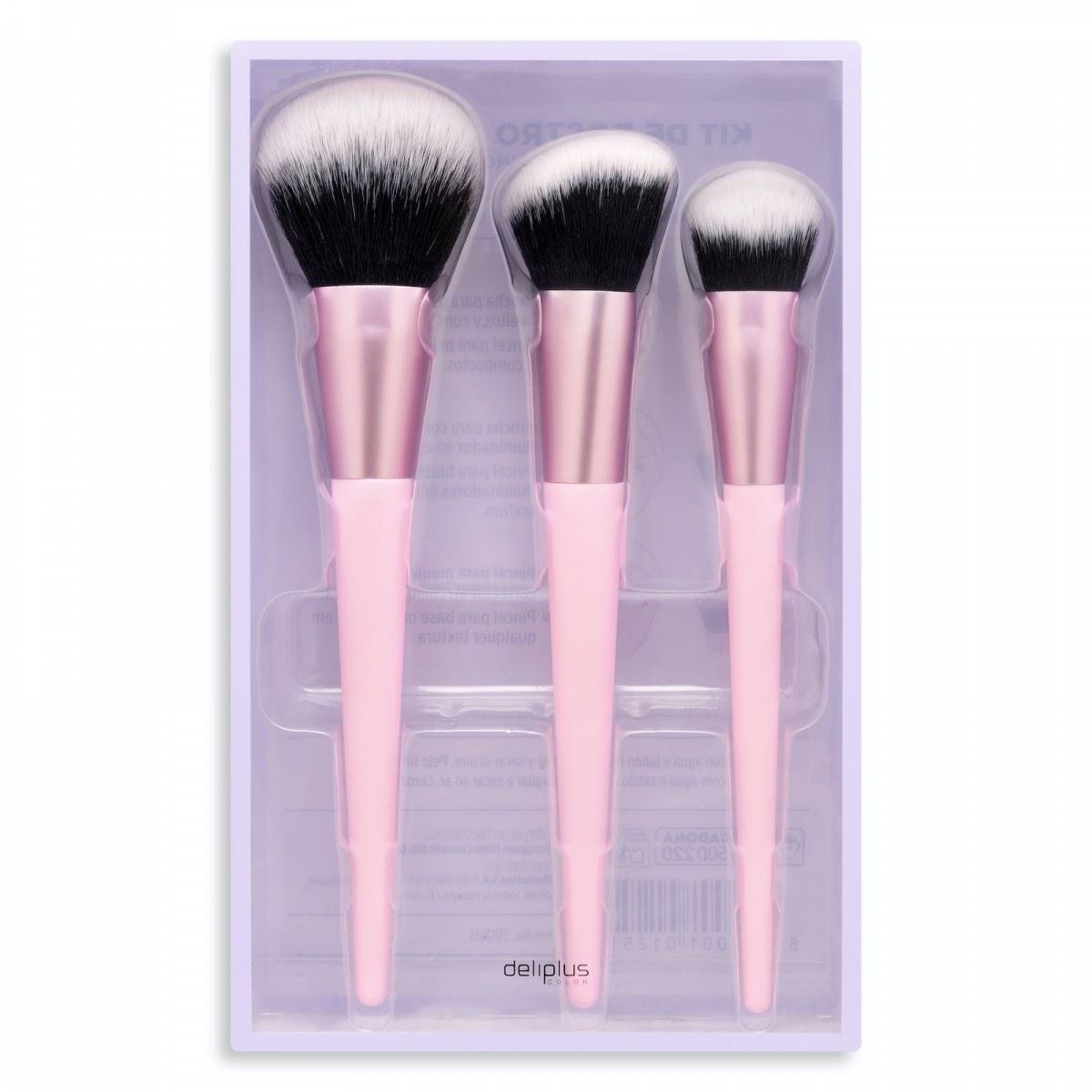 Кісточки - Пензлик Deliplus Face brushes kit Deliplus