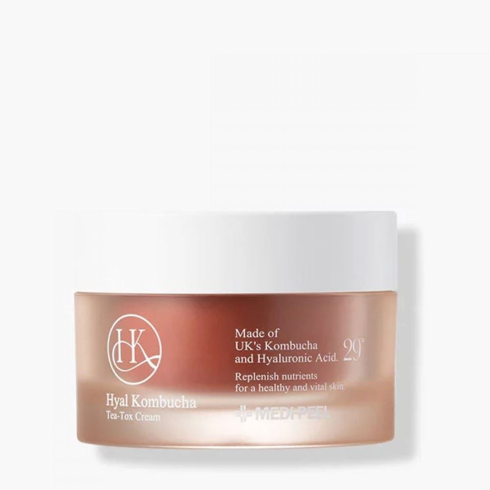 Medi-Peel Hyal Kombucha Tea Tox Cream 50 ml Зволожуючий крем з комбучею для підвищення еластичності шкіри