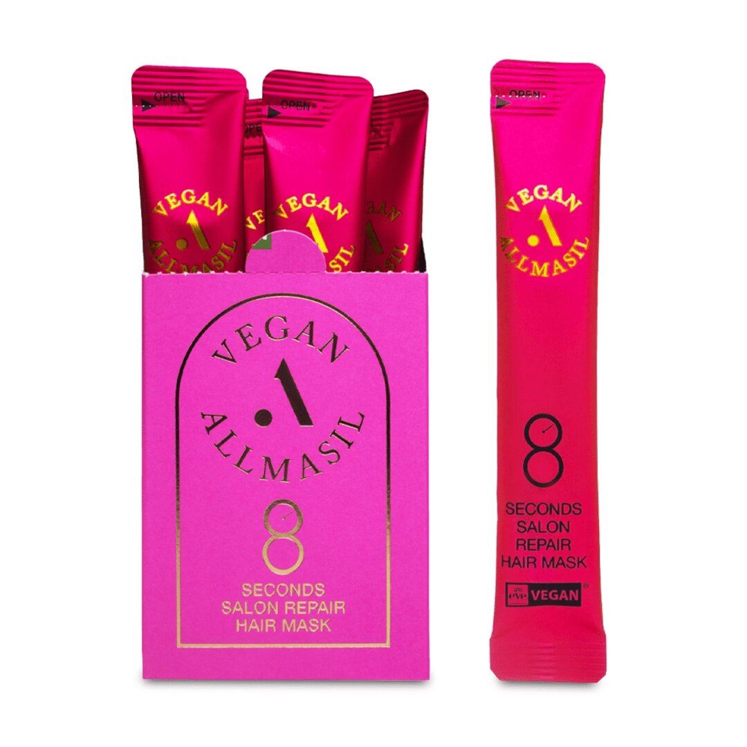МАСКА ДЛЯ ВОЛОССЯ САЛОННИЙ ДОГЛЯД ALL MASIL 8 SECONDS SALON REPAIR HAIR MASK 8 МЛ
