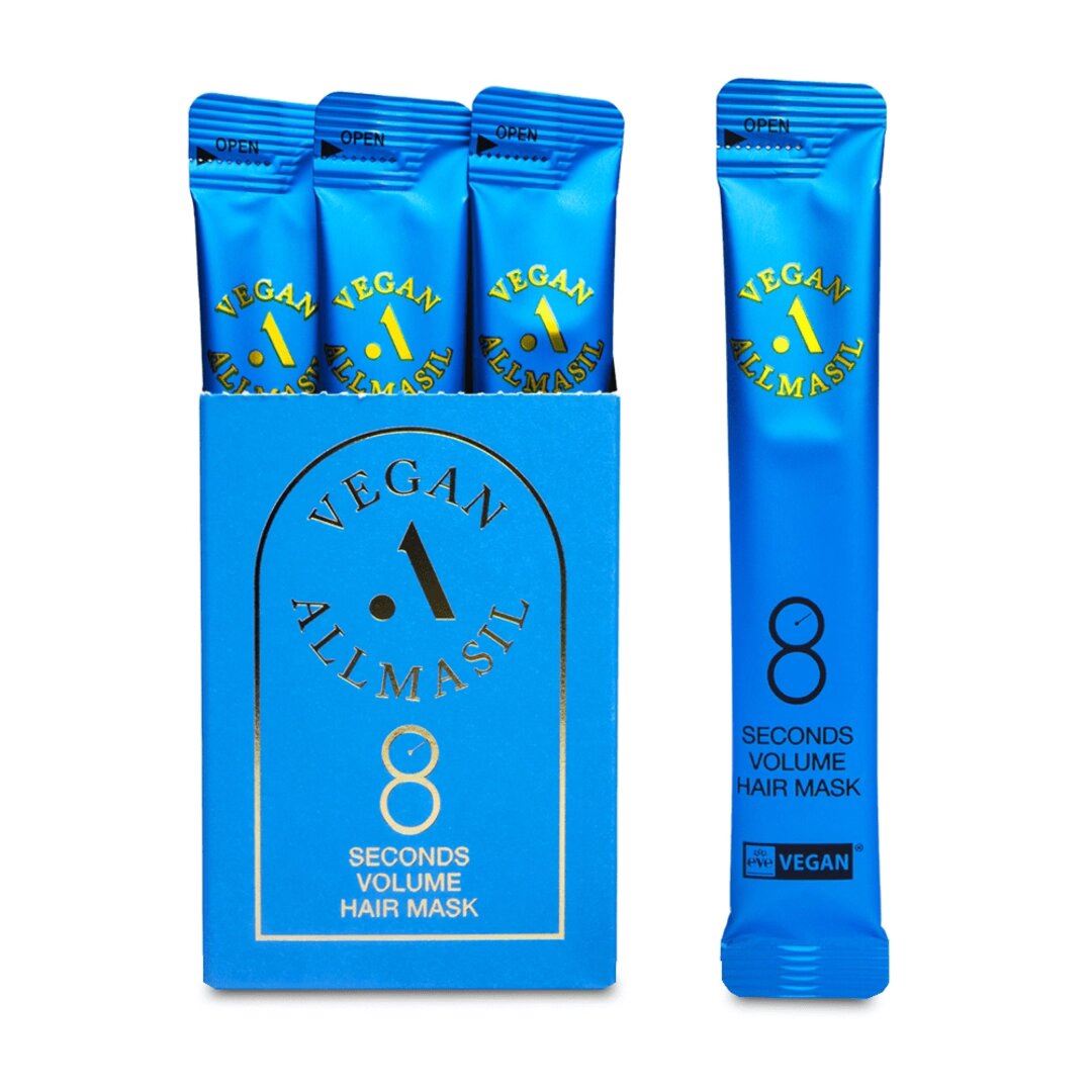 МАСКА ДЛЯ ОБ'ЄМУ ВОЛОССЯ ALL MASIL 8 SECONDS VOLUME HAIR MASK 8 МЛ