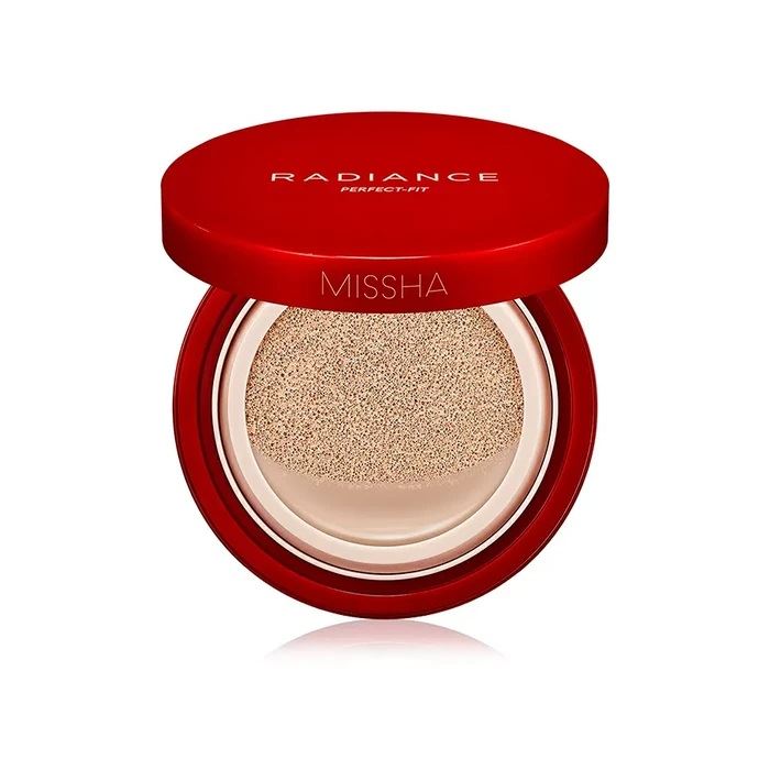 Missha Radiance Perfect-Fit Cushion Foundation #23 SAND SPF50+ PA+++ 15 г тональна основа-кушон