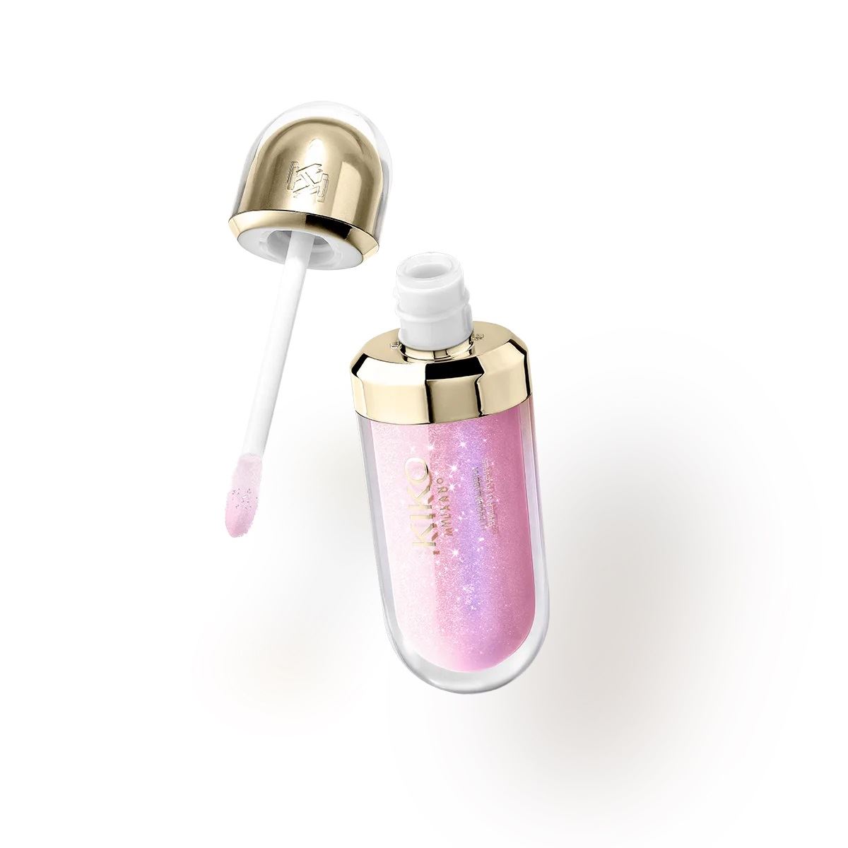 БЛИСК ДЛЯ ГУБ KIKO MILANO Gold Reflections 3d Hydra Lip Gloss Limited Edition 01 Glowing Lilac