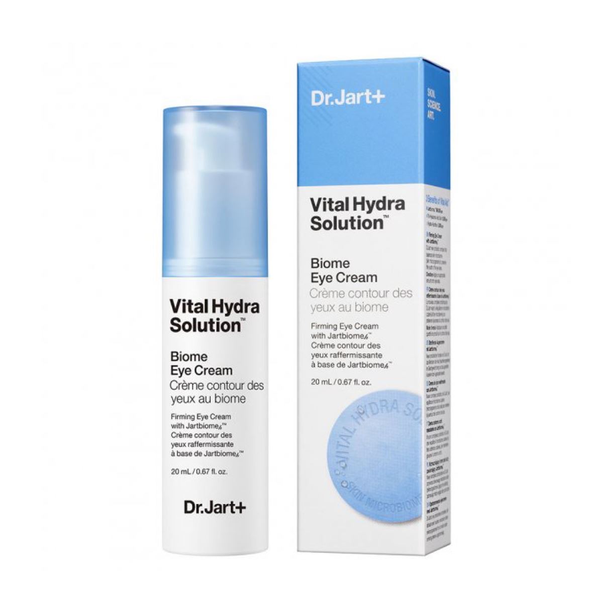 Зволожуючий крем для очей із пробіотиками Dr. Jart+ Vital Hydra Solution Biome Eye Cream