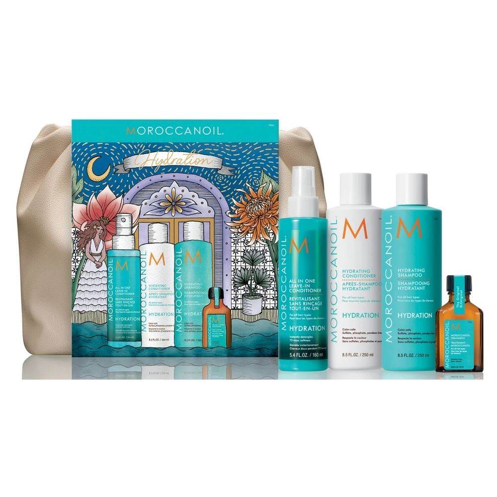 Весняний набір для волосся Зволоження Moroccanoil Summer Hydration