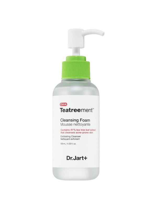 Лікувальна гель-пінка для вмивання з чайним деревом - Dr.Jart+ Ctrl-A Teatreement Cleansing Foam 120ml