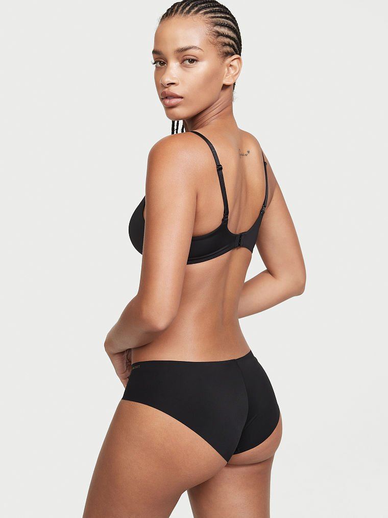 Бесшовные трусики Victoria’s Secret No-show Hiphugger Panty lue Marble Zebra