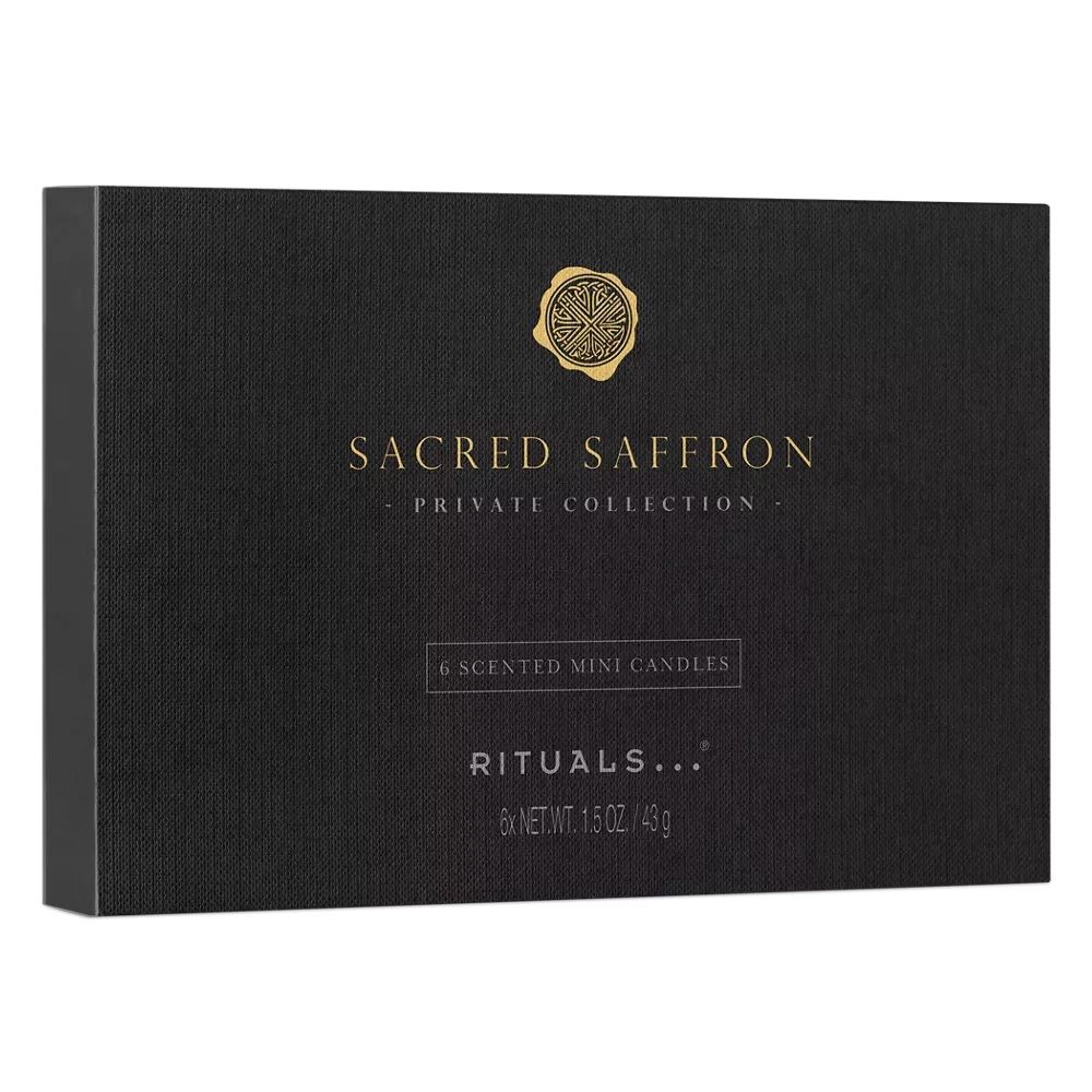 Rituals PRIVATE COLLECTION Sacred Saffron Mini Scented Candles - Міні ароматичні свічки