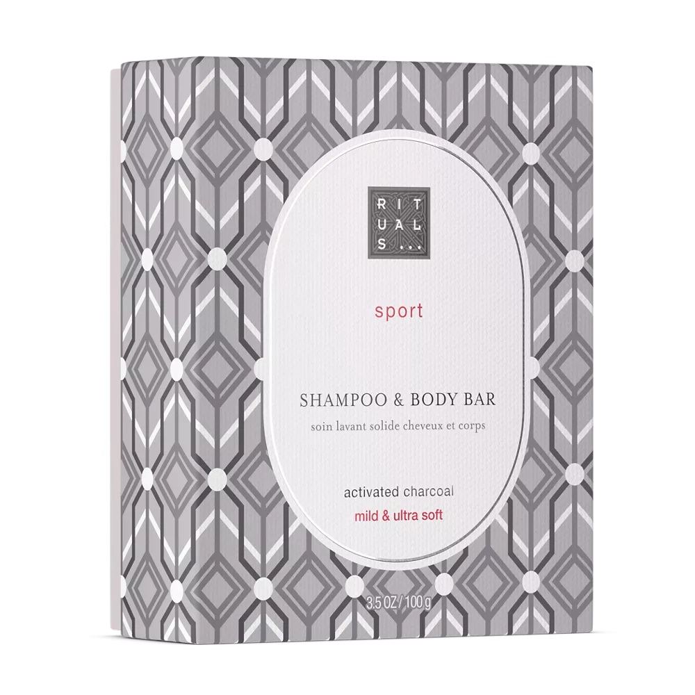 Твердий шампунь та гель для тіла - The Rituals SPORT Shampoo & Body Bar