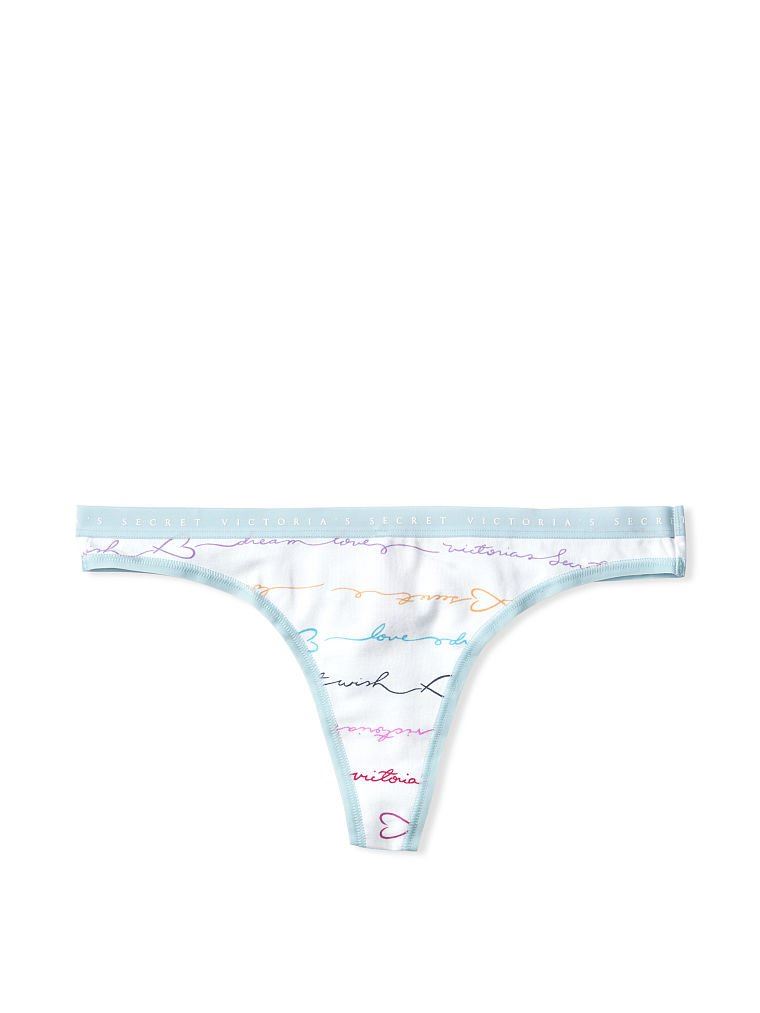 Стрінги Victoria’s Secret Cotton Thong Panty XS