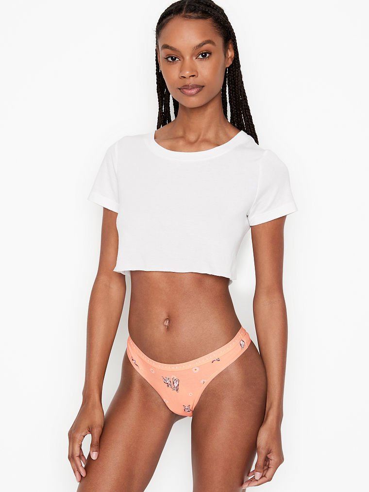 Стрінги Victoria's Secret Cotton Thong Panty