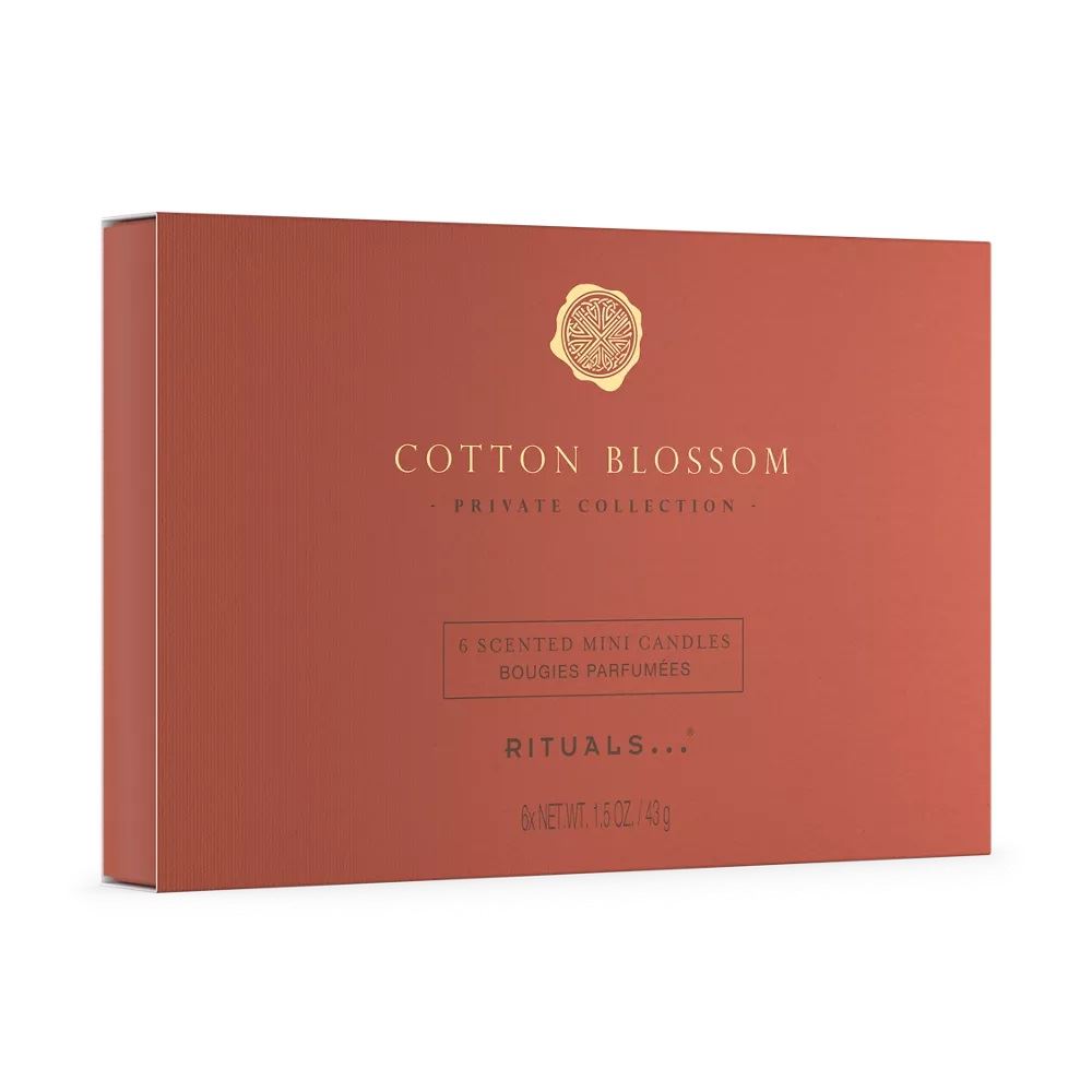 Rituals PRIVATE COLLECTION Cotton Blossom Mini Scented Candles - Міні ароматичні свічки