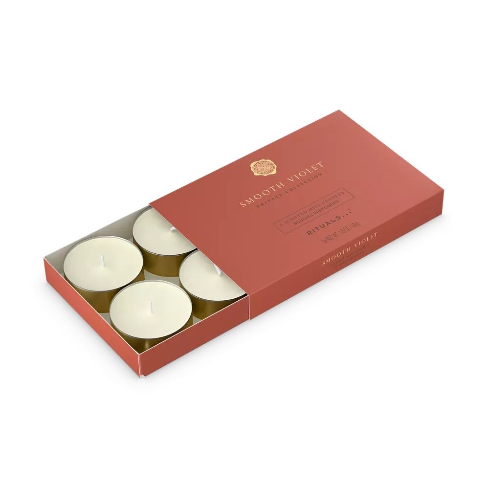 Rituals PRIVATE COLLECTION Smooth Violet Mini Scented Candles - Міні ароматичні свічки