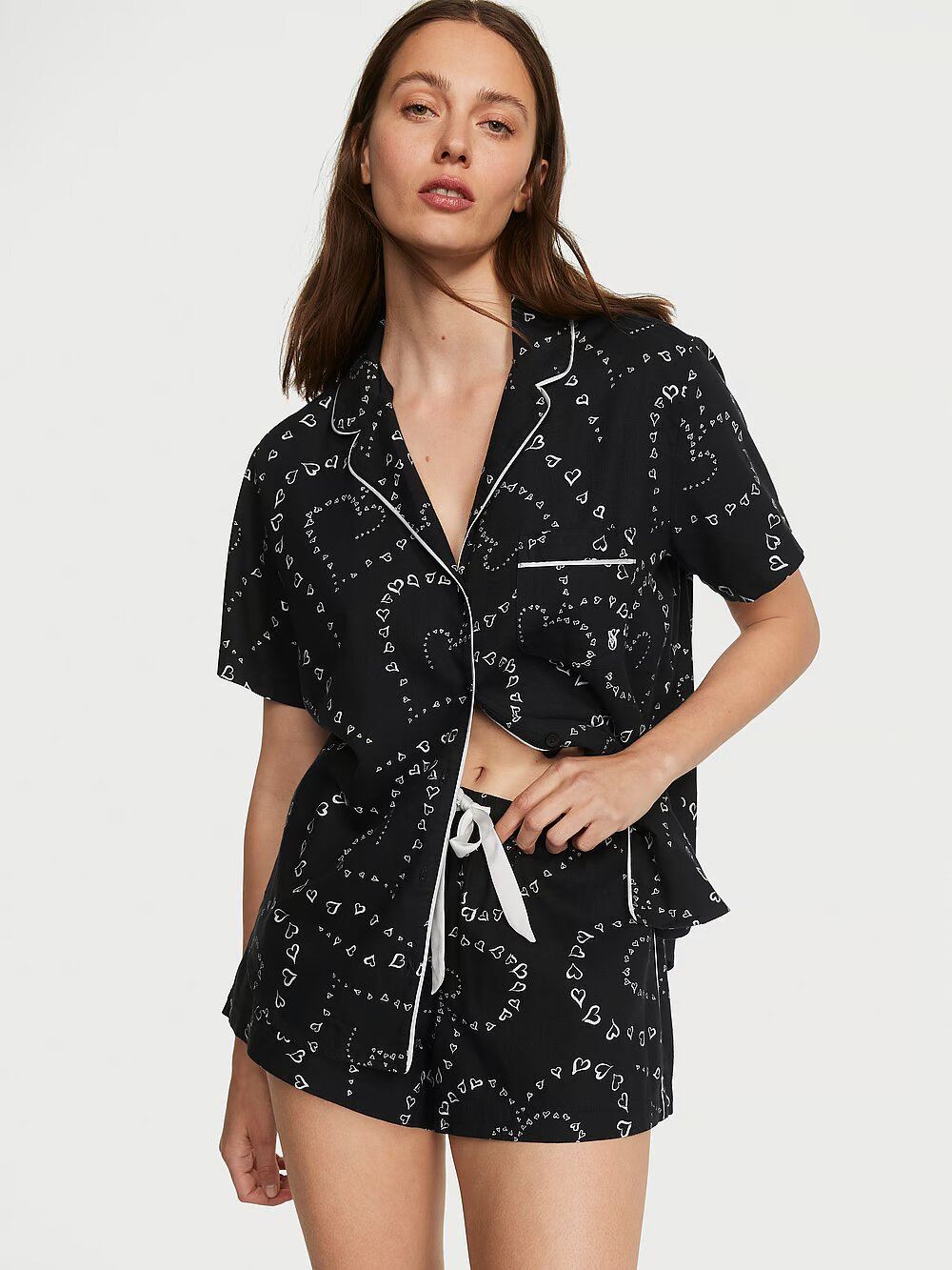 ПІЖАМА VICTORIA'S SECRET Flannel Short Pajama Set