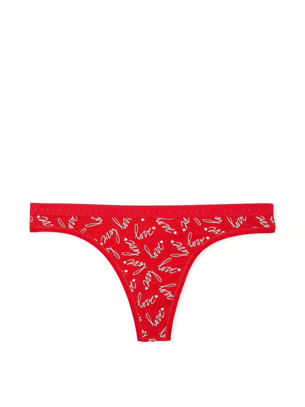 Трусики VICTORIA'S SECRET Stretch Cotton Thong Panty